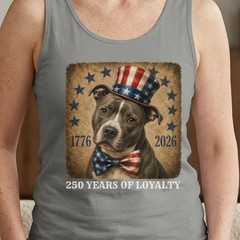 Yellow Lab Patriotic Tank Top
