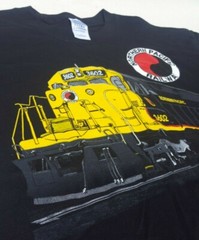 Vtg Train, Railroad T Shirt. Northern Pacific Railway 3602. Daylight Sales.