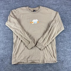 AS Colour Rocket Sloth Tan Brown Long Sleeve T-Shirt Large – Casual