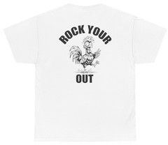 Funny Rock Your Cock Out Tee (Back Print) | Unethical Threads
