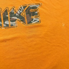 Vintage y2k Nike Camo Graphic Shirt Size 2XL Retro OG Spellout Logo Sports Skate