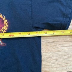 Black vintage 90s Pikes Peak biker tee