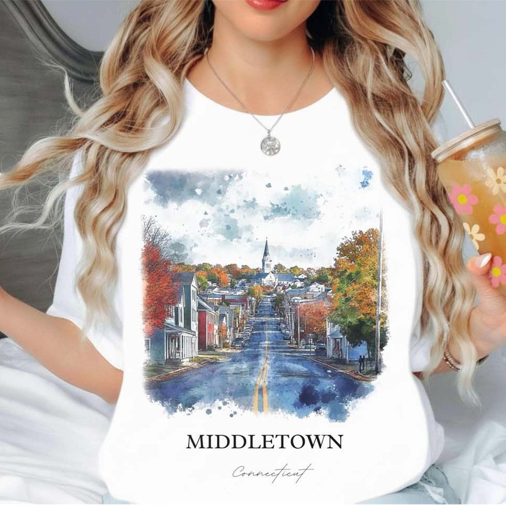 Middletown Unisex Shirt Travel Gift Connecticut Trip Lover Favorite Tee