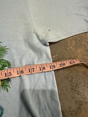 Vintage 80’s Single Stitch Blue Waves of the World Beach Graphic Shirt