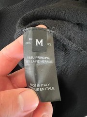 Vetements Warning Turtle Neck Sweater