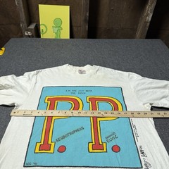 VTG 1991 Im The Guy With The Huge PP Graphic Shirt Mens L Comedy Funny