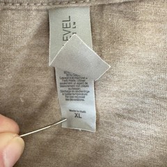 Grey Wolf Tee Shirt Lonely Wolf Bross Adventure Light Brown Size XL Next Level