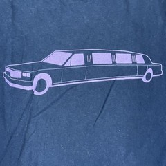 Vintage ~ STRETCH LIMO ~ Medium Black Double Sided Short Sleeve T-Shirt