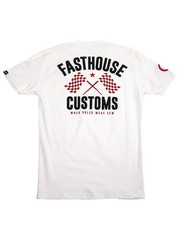 Fasthouse Men’s 68 Trick Short Sleeve T-shirt Customs Few Rules Motocross Tee