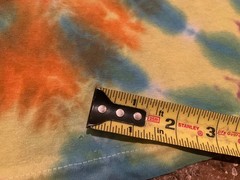 420 SUBLIME BAND T-SHIRT RAINBOW TIE DYE DISTRESSED ( MENS M ) PREOWNED