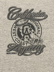 WEIV GEAR Gray California Loyalty T-shirt Urban Athleisure Men’s Size M