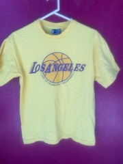 vintage famous stars and straps LA logo sunshine yellow