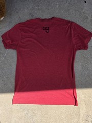 2 – BOLD Women’s L Graphic Print Crew Neck Short Sleeve Cotton Blend Knit Tee