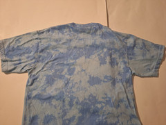 FSD Four Seasons Design Vintage T-shirt 2 skullsBlue with silver size small 90s