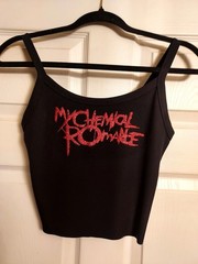 my chemical romance Cropped tank top gerard way tank my chemical romance shirt