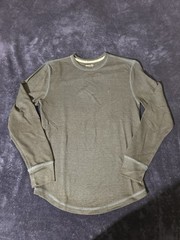 Volcom Green Thermal Long Sleeve Shirt Medium