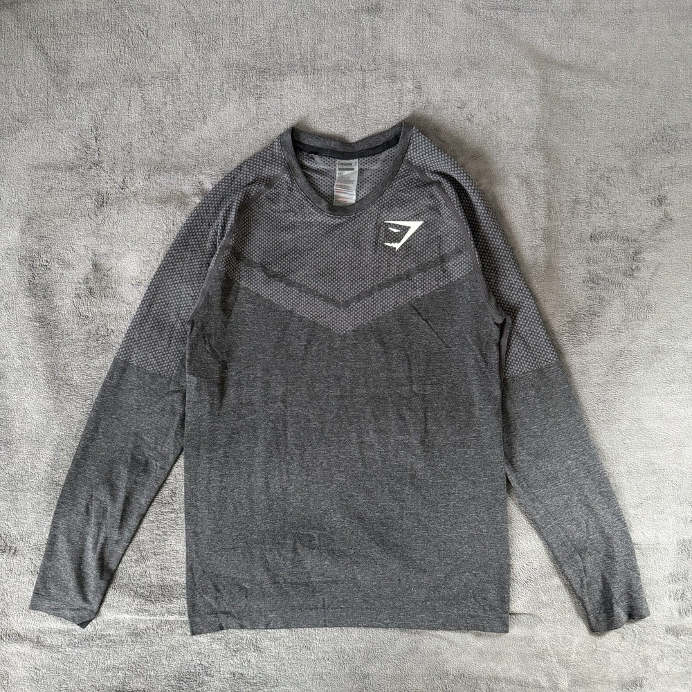OG Gymshark Performance Seamless Long Sleeve (Very Rare 2016 David Laid Era)