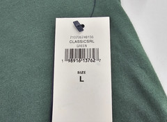 Polo Ralph Lauren Custom Slim Fit T-shirt Pony Logo Mens LARGE L Green Top NEW