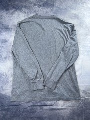American Eagle Shirt Men’s Large Standard Fit Long Sleeve Gray Mountain Graphic