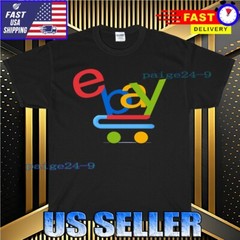 NEW SHIRT EBAY LOGO T-SHIRT FUNNY AMERICAN UNISEX TEE SIZE S-5XL