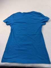 Reel Legends woman’s Medium Turquoise Sea Turtle Graphic T-Shirt EUC