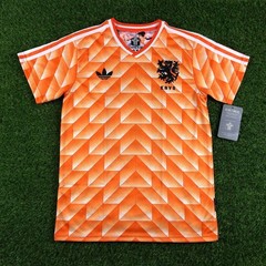 Classic Retro Netherlands Holland 1988 GULLIT 10 Football Shirt Jersey Size M