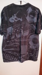 Vintage Y2K Jimi Hendrix All Over Print T-shirt Mens L