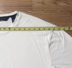 Crazy Horse by Liz Claiborne Mens XL Modal Blend Ribbed T-Shirt Short Sleeve