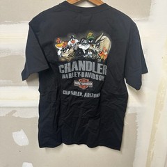 NWT Harley-Davidson Looney Tunes Shirt Marvin Martian Chandler Arizona Medium