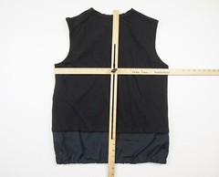 Public School New York Shirt Mens Large Blue Sleeveless Vest Drawstring Adult