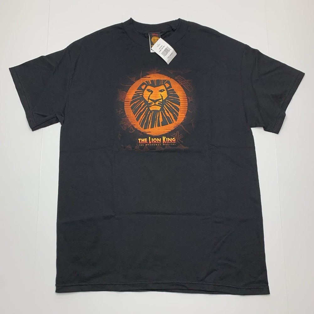 Disney The Lion King T-Shirt New York Broadway Musical Tee Adult Size Medium
