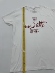 Sol’s-Regent Boys White Sports T-Shirt Size M Graphic Logo