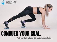 Compression Low Cut Running Socks for Men and Women | 15-20mmHg Compression (…