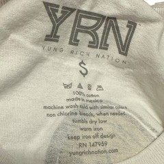 Yung Rich Nation YRN Migos Offset Cook Up Tee Graphic T-Shirt Men’s S White