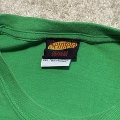 Y2K Seinfeld Festivus Christmas t-shirt 2XL Ripple Junction 2010 green