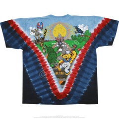 GRATEFUL DEAD-MOTO SAM-BEARS-TERRAPIN-2 Sd TIE DYE T-SHIRT M,L,XL,2X-3X,4X,5X,6X