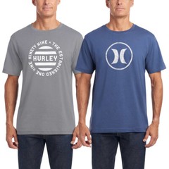 Hurley Men’s Graphic Tee, 1 or 2-Pack