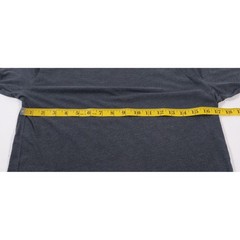 Nirvana T-Shirt Mens Small Charcoal Smiley Face Logo Grunge Graphic Tee