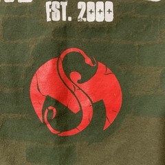 Ces Cru Shirt Men’s Small Hiphop Band Tee Olive Drab Green Double Sided