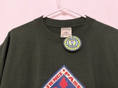 Shaka Wear Inkma Tee Shirt James 1:4 Diamond Mens XL Dark Green Biblical Verse