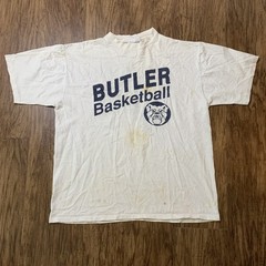 Vintage Butler Bulldogs Basketball T Shirt Size XL 90s Single Stitch NCAA