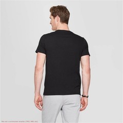 Men’s Every Wear V-Neck T-Shirt – Goodfellow & Co Black S *SEE DEAL!!!*