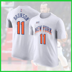 HOT – Jalen #11 Brunson New York Team 2026 Player Name & Number S-3XL For Fans