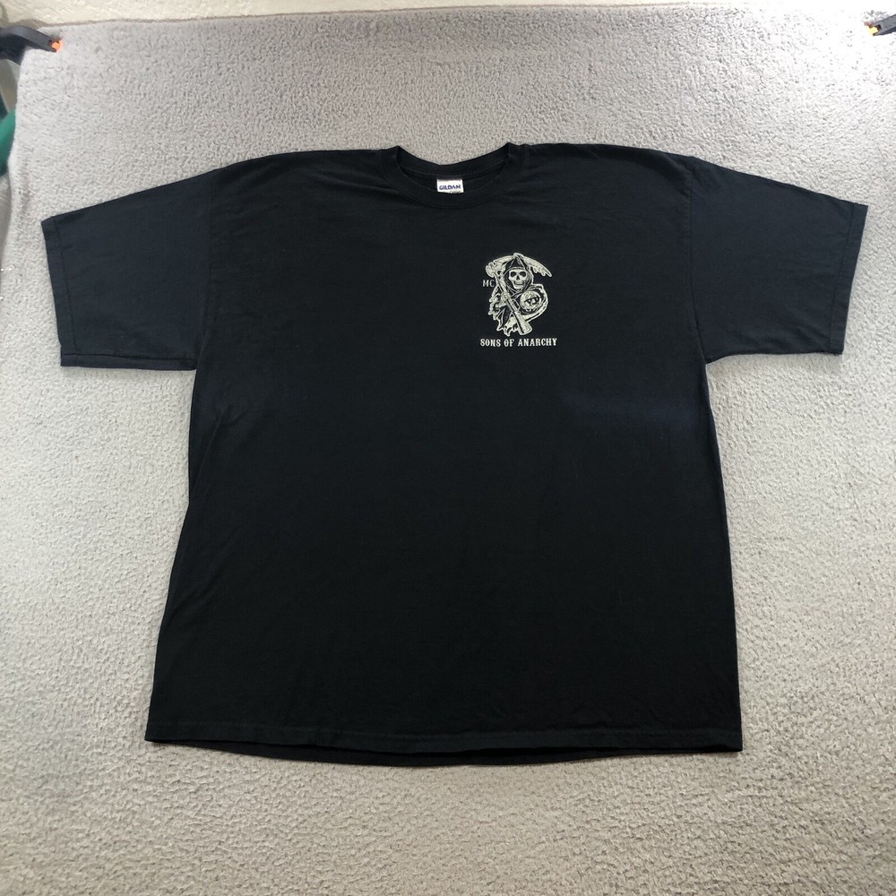 sons of anarchy T Shirt Men’s 2XL Black Reaper Death