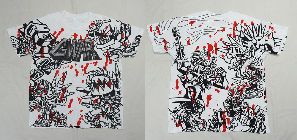 Holiday Gwar Band Santa Christmas T Shirt AOP White XS-5XL SD225