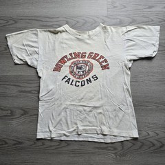 VTG 70s Champion Bowling Green Falcons Football Shirt Large Ohio University