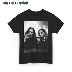 Harry Potter Fan Unisex Tee, Hermione and Snape Drinking and Smoking Shirt,
