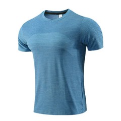 Mens Short Sleeve Sport t Shirt Quick Dry Running Compression T-shirt Breathable