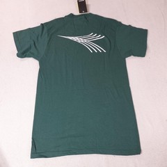 Diadora Shirt Mens Small Green Soccer Logo Outdoor Sports Exercise Gym Run New