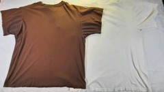 *Holes* 2 Genuine Dickies T-Shirts Mens L 42 44 Round Neck Graphic Tees